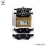 JAGUAR FRONT BRAKE PADS 17'' PREMIUM CERAMIC XE XF F-PACE T2H53847 OEM