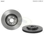 LAND ROVER FRONT BRAKE ROTOR DISC SET x2 RANGE SPORT RANGE EVOQUE LR059122 BREMBO