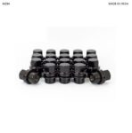 LAND ROVER WHEEL LUG NUTS SET BLACK x20 RR CLASSIC DEFENDER DISCOVERY 1 NRC7415 AM4X4