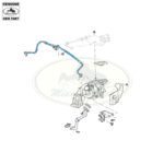 LAND ROVER OIL FEED PIPE DISCOVERY 4 10-12 SPORT 10-12 RANGE LR038163 OEM