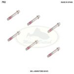 LAND ROVER FRONT PROP SHAFT BOLT SET x6 LR3 RR SPORT RANGE LR4 TYG500141 MB