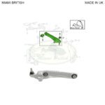 LAND ROVER REAR LOWER CONTROL ARM LEFT RANGE VELAR 18-19 LR090504 MB