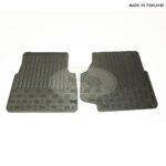 LAND ROVER FRONT FLOOR RUBBER MAT SET DEFENDER VPLDS0147 AM