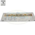LAND ROVER NAME PLATE "EVOQUE" SILVER RANGE EVOQUE LR078573 OEM