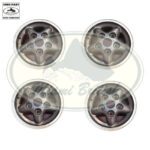 LAND ROVER ALLOY WHEEL 16” SET x4 SILVER DEF DISCOVERY ANR5307MNH USED