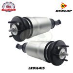 LAND ROVER FRONT AIR SHOCK STRUT SET x2 W/ACE RANGE SPORT LR016415 DUNLOP