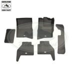 LAND ROVER RUBBER FLOOR MATS SET DEFENDER 110 VPLES0553 OEM