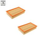 JAGUAR AIR FILTER SET x2 XF 09-18 XJ 10-19 C2Z15037 GENUINE