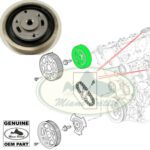 LAND ROVER FRONT CAMSHAFT PULLEY HUB RH DIESEL V6 RR SPORT LR3 LR4 RANGE 1324342 GENUINE