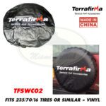 LAND ROVER VINYL SPARE WHEEL COVER 235x70x16 DISCOVERY I DEFENDER TFSWC02 TF