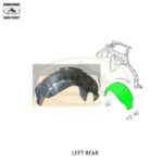 LAND ROVER REAR INNER WHEEL SHIELD SPLASH ARCH LEFT RANGE SPORT 06-13 LR019116 OEM