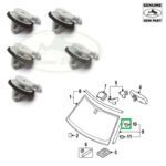 LAND ROVER CLIP PILLAR SET x5 LR4 RANGE SPORT LR053837 OEM