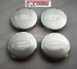 LAND ROVER RIM WHEEL CENTER CAP "CHROME" SET x4 RANGE FREELANDER DISCOVERY LR001156 AFT