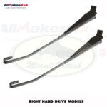LAND ROVER FRONT WIPER ARM SET x2 RIGHT LEFT RHD DEFENDER 87-01 PRC4276 AM