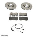 LAND ROVER FRONT BRAKE SET RANGE 13-19 3.0L SC V6 MR0265 AM