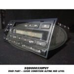 LAND ROVER CASSETTE ALPINE RADIO DISCOVERY 03-04 XQD000330PUY USED