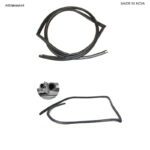 LAND ROVER FRONT DOOR SEAL SET DEFENDER LR077686 LR077687 AM BRAND