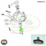 LAND ROVER LOWER SWIVEL PIN x1 DEFENDER DISCOVERY 1 RR CLASSIC FRC2894 AM