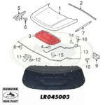 LAND ROVER HOOD INSULATOR LR2 FREELANDER 2 08-14 LR045003 GENUINE