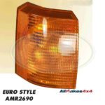 LAND ROVER FRONT TURN SIGNAL AMBER LIGHT LAMP RH RANGE P38 AMR2690 ALLM4X4