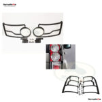 LAND ROVER LAMPS GUARDS KIT SET LR4 VPLAP0008 VPLAP0009 TF
