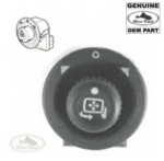 LAND ROVER MIRROR CONTROL SWITCH POWER FOLDING RANGE 06-09 YUF500140PVJ OEM