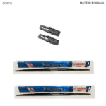 LAND ROVER FRONT WIPER BLADE + CLIP SET RANGE 03-12 DKC000040 DKW100020 ROV0126 BOSCH
