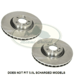 LAND ROVER REAR BRAKE ROTOR DISC RANGE RR SPORT LR033302 ALLMAKES4X4