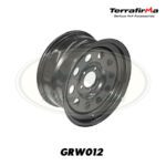 LAND ROVER MODULAR STEEL WHEEL 8X16 BLACK GRW012 TERRAFIRMA