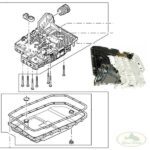LAND ROVER TRANSMISSION VALVE CONTROL MODULE BODY ASSY LR3 RANGE SPORT THC500012 OEM
