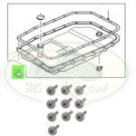 LAND ROVER TRANSMISSION OIL PAN SCREW SET x10 RANGE LR3 LR4 SPORT TYP500050 OEM