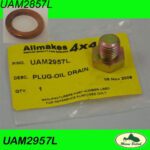 LAND ROVER OIL DRAIN BOLT PLUG + ORING RANGE P38 95-02 ALLMAKES4x4