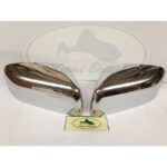 LAND ROVER MIRROR COVER CHROME SET RR SPORT LR4 RANGE 10-12 VPLMB0041 ALLMAKES4x4