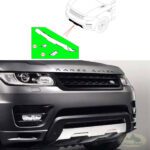 LAND ROVER FRONT STAINLESS STEEL SKID PLATE RANGE SPORT 14-16 VPLWP0162 OEM