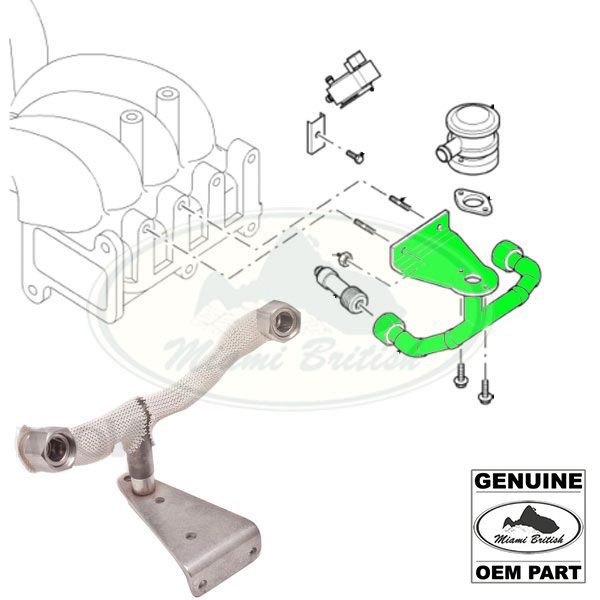 LAND ROVER SECONDARY AIR INJECTION PIPE DISCOVERY 2 RANGE P38 WAP500050 GENUINE