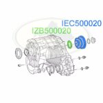 LAND ROVER TRANSFER CASE FLANGE & SEAL RANGE M62 M57 IEC500020 IZB500020