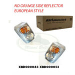 LAND ROVER FRONT PARKING SIDE LAMP TURN LIGHT SET RANGE XBD000043 XBD000053 AM