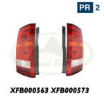 LAND ROVER REAR TAIL LAMP LIGHT SET RH & LH LR3 XFB000563 XFB000573 PR2