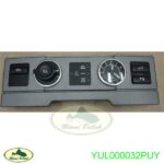 LAND ROVER CENTER CONSOLE SWITCH ASSY W/ CLOCK RANGE 03-06 YUL000032PUY USED