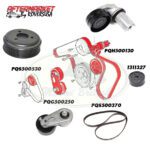LAND ROVER FRONT BELT DRIVE KIT LR3 RANGE SPORT 06-09 2.7L V6 DIESEL ROV0125 AFT
