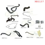 Land Rover Radiator Coolant Hose Set Discovery II V8 03-04 MR0157 AM