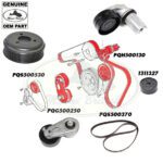 LAND ROVER FRONT BELT DRIVE KIT LR3 RANGE SPORT 06-09 2.7L V6 DIESEL ROV0125 GENUINE
