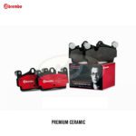 LAND ROVER REAR BRAKE PADS "PREMIUM CERAMIC" DISCOVERY SPORT RR EVOQUE LR110327 BREMBO