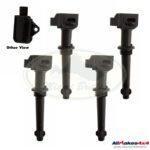 LAND ROVER IGNITION COIL ASSY SETx4 RANGE LR4 RR SPORT V8 5.0L LR010687 AM4x4