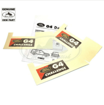LAND ROVER DECAL STICKER G4 CHALLENGE SET LR4 LR3 RANGE SPORT HLD501083EMC GENUINE