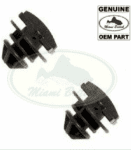 LAND ROVER TURN BUCKLE TYPE RETAINER SET x2 XZM500013 OEM
