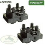 LAND ROVER IGNITION COIL SET x2 DISCOVERY 2 II RANGE P38 ERR6045 EUROSPARE