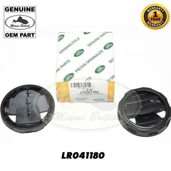 LAND ROVER VENT BEZEL REAR SET CENTER CONSOLE x2 LR4 LR3 RR SPORT LR041180 OEM