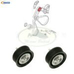 LAND ROVER IDLER PULLEY UPPER x2 DISCOVERY SPORT RANGE EVOQUE LR028878 VAICO