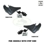 LAND ROVER FRONT MUDFLAPS MUD FLAP SET RANGE M62 HSE 03-05 VUB001320 VUB001330 OEM